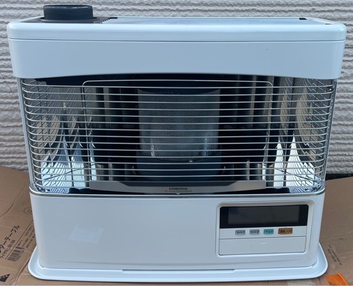 札幌市内受渡し限定❗️コロナ床暖煙突式ストーブ❗️ コロナ煙突ストーブ床暖房付き2021年美品整備済み新品灯油ホース
