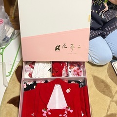 七五三　着物の画像