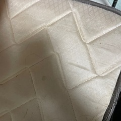 セミダブルマットレス難ありの画像