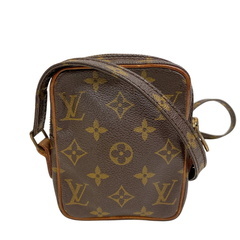 ルイヴィトン LOUIS VUITTON ショルダーバッグ モノグラム ミニダヌーブ 斜め掛け ポシェット ヴィンテージ M45268 ブラウンの画像