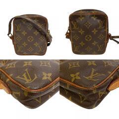 ルイヴィトン LOUIS VUITTON ショルダーバッグ モノグラム ミニダヌーブ 斜め掛け ポシェット ヴィンテージ M45268 ブラウンの画像
