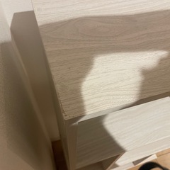 お譲り先決定【全木目調】飾り棚　フリーラックの画像