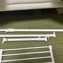 突っ張り棚 突っ張り棒 5点セットの画像