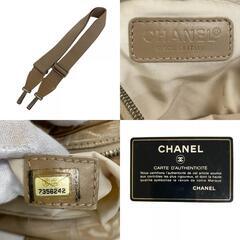 シャネル CHANEL ハンドバッグ ニュートラベルライン 2WAYバッグ ベージュの画像