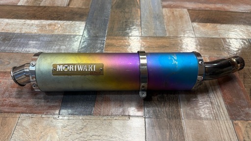 NINJA250 モリワキ　スリップオン　チタンマフラー