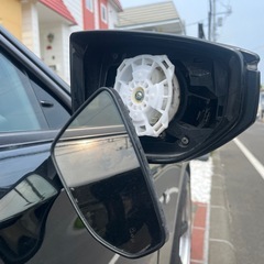 レクサスES IS LS LC RC UX 等TRD風ダイナミックミラーカバー　カーボン柄の画像