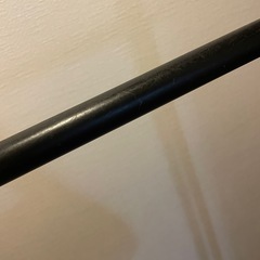 【黒スチール】ハンガーラック　コート掛けの画像