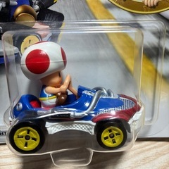 新品未使用　未開封　マリオカート　ホットウィール　キノピオの画像