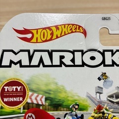 新品未使用　未開封　マリオカート　ホットウィール　キノピオの画像