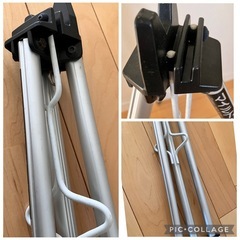 マイルド三脚レバー式2号　釣竿スタンド／ロッドスタンドの画像