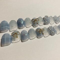 ハンドメイド　ネイルチップの画像