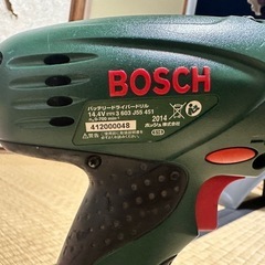 🔧 BOSCH 充電式ドライバードリル 🔧の画像