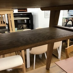 【トレファク神戸新長田店 買取/販売】取りに来られる方限定！ unicoのダイニング5点セットです。の画像