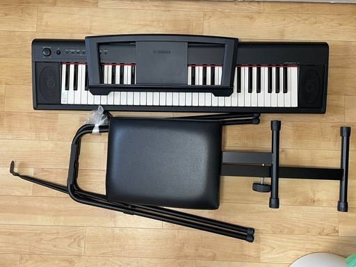 YAMAHA 鍵盤 キーボード 電子ピアノ NP-11 椅子 スタンド 譜面台