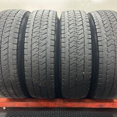 【BS VL10 195/80R15 107/105N LT】2023 スタッドレス【トヨタ 200系ハイエース 純正スチールホイール 15インチ 6J6HPCD139.7+35】(STI029)の画像