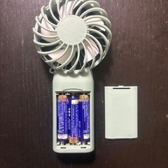 スマホスタンド付き 2WAY ハンディーファン ピンクの画像