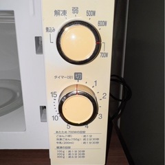 電子レンジ　ツインバードの画像