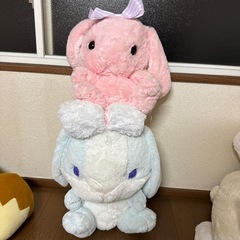 ポテうさロッピーじゃんぼぬいぐるみの画像
