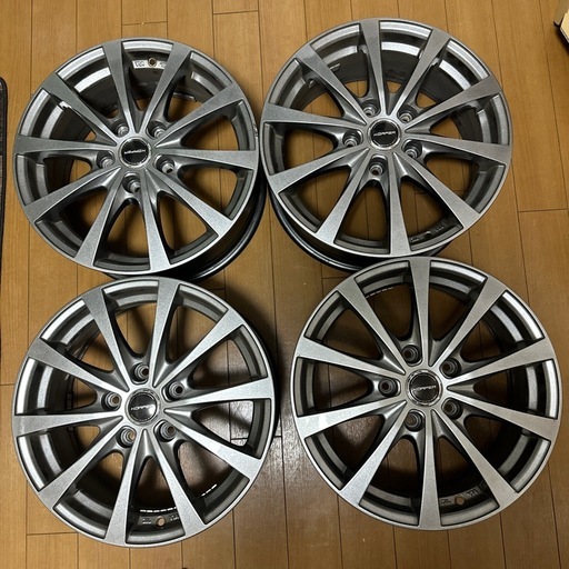 KORPER中古ホイール4本セット 16インチ　PCD: 5/114.3