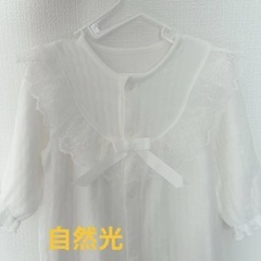 美品セレモニードレス　ベビードレス　50〜60の画像