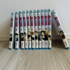 BLEACH 漫画　6巻〜17巻の画像