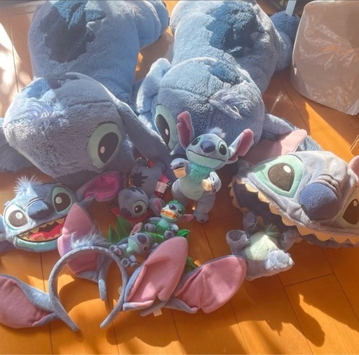 スティッチ カチューシャ 抱き枕 ファンキャップ パスケース