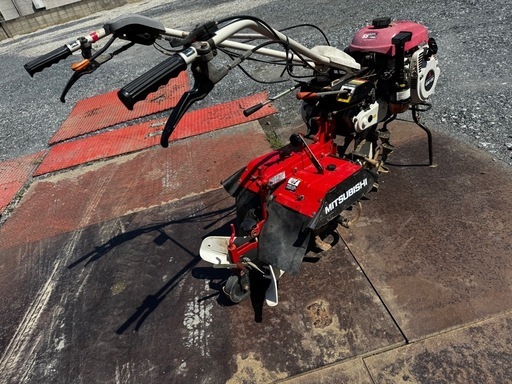 三菱MSD456管理機4.2馬力耕運機、ネギ、ジャガイモ、サツマイモ、大根など埼玉県 三菱MSD456管理機4.2馬力耕運機、ネギ、ジャガイモ、サツマイモ、大根