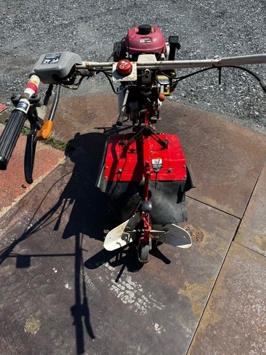 三菱MSD456管理機4.2馬力耕運機、ネギ、ジャガイモ、サツマイモ、大根など埼玉県 三菱MSD456管理機4.2馬力耕運機、ネギ、ジャガイモ、サツマイモ、大根