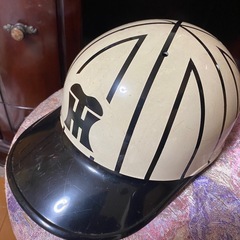 阪神タイガース　ヘルメット　当時の物　レトロの画像