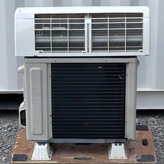 取付け可 ! !◇ダイキン エアコン 6畳用 2017年 お掃除機能 内部クリーン 100V AN22UCSK高圧洗浄済み ! 保証付き ! !の画像