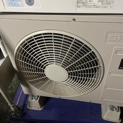 一旦中止シャープエアコン2020年の画像