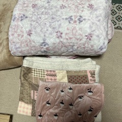 【無料】ブランケット、冬用敷布団カバー・枕カバーの画像