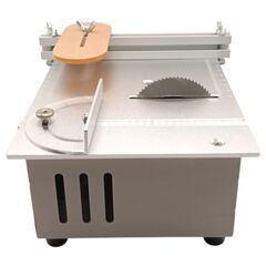 【動作確認済】美品！DIY・模型に最適 ミニテーブルソー 96W 伊勢崎市手渡し可の画像