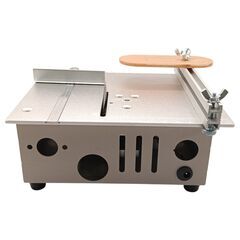 【動作確認済】美品！DIY・模型に最適 ミニテーブルソー 96W 伊勢崎市手渡し可の画像