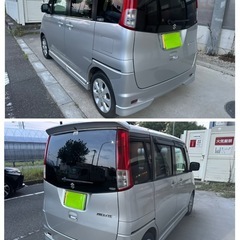 ICターボ　車両交換も可能　ETC  車検令和8年3月17日迄　プッシュスタート　両席パワスラ　オートライト　オートエアコン　保証金不要の画像