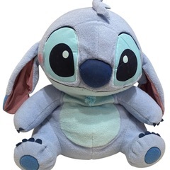 52cm スティッチ FukuFukuもこふわジャンボぬいぐるみ ディズニーの画像