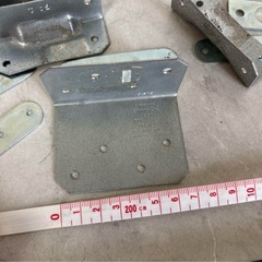 接合部材　L字　I字　DIY 日曜大工　製作　家具　固定具　金具の画像