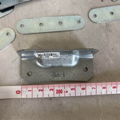 接合部材　L字　I字　DIY 日曜大工　製作　家具　固定具　金具の画像
