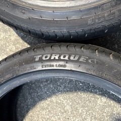 205/40R17 タイヤ2本　①の画像