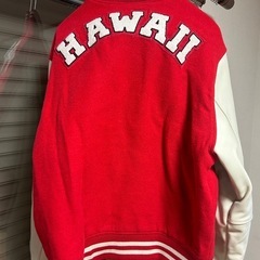 RVCA ルーカ赤色スタジャンの画像