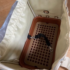 うさぎ　おでかけバッグ&お散歩リードの画像