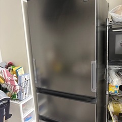 【元値126000円】SHARP冷蔵庫 プラズマクラスター 374Lの画像