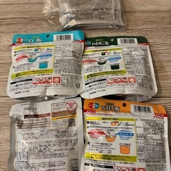 防災かばん　非常食付きの画像