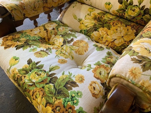 ✅オールド カリモク 一人がけソファ　2脚セット✅
