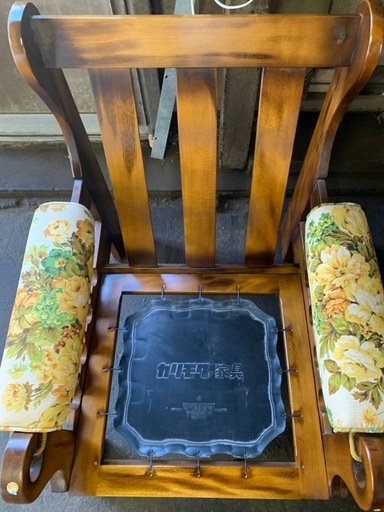 ✅オールド カリモク 一人がけソファ　2脚セット✅