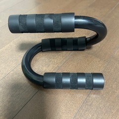 プッシュアップバー2個+腹筋ローラーの画像
