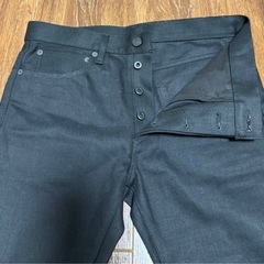 【新品】NORMANブラックデニムの画像