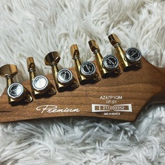 IbanezPremium Series AZ47P1QM-BIB Black Ice Burst の画像