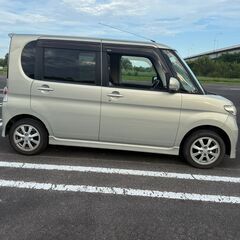 個人分割可❗️　ローン審査無し❗️　タントカスタム　カスタムX　H21年　9万km　スライドドア　社外ナビ　ETC　フルオートエアコン　スマートキー　即納できます🙌の画像
