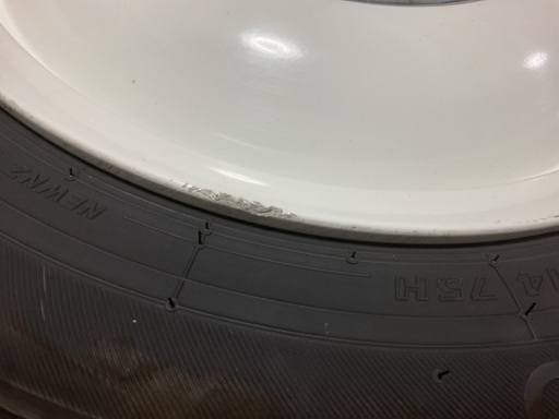 タイヤ+ホイールセット(24年製造)
